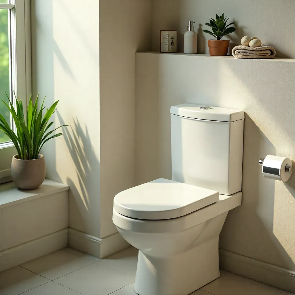 Natural household products arranged on wooden surface